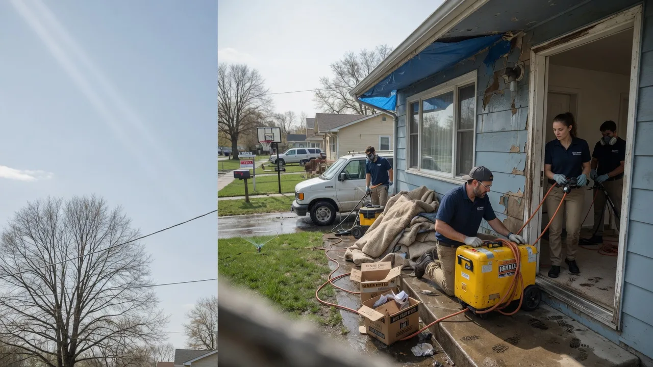 Basement Flood Cleanup in Litchfield, NE near me